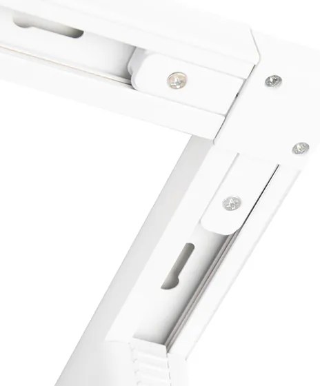 Sistema di illuminazione a binario Smart bianco monofase a 5 luci con WiFi GU10 - Iconic Jeany