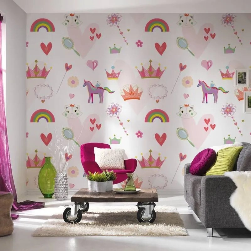 Fotomurale Princess dream, multicolore