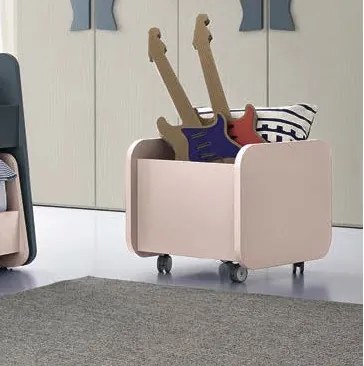 Cestone con ruote linea Airone disponibile in 3 misure