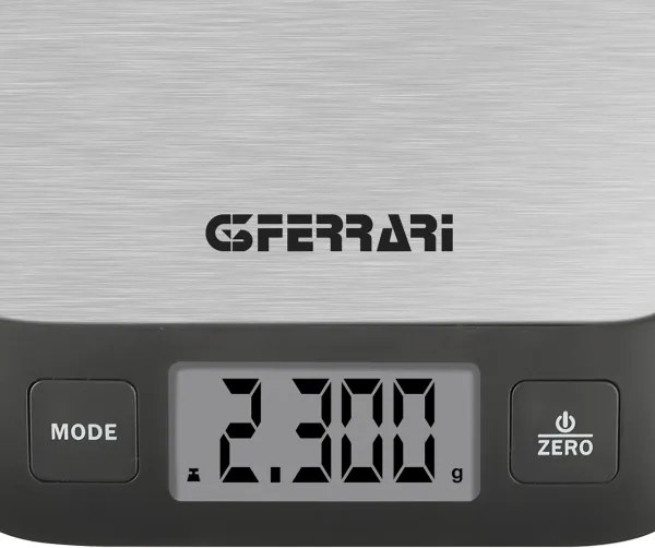 G3Ferrari G2016800 - Bilancia da cucina digitale 2xAAA nera/acciaio inox