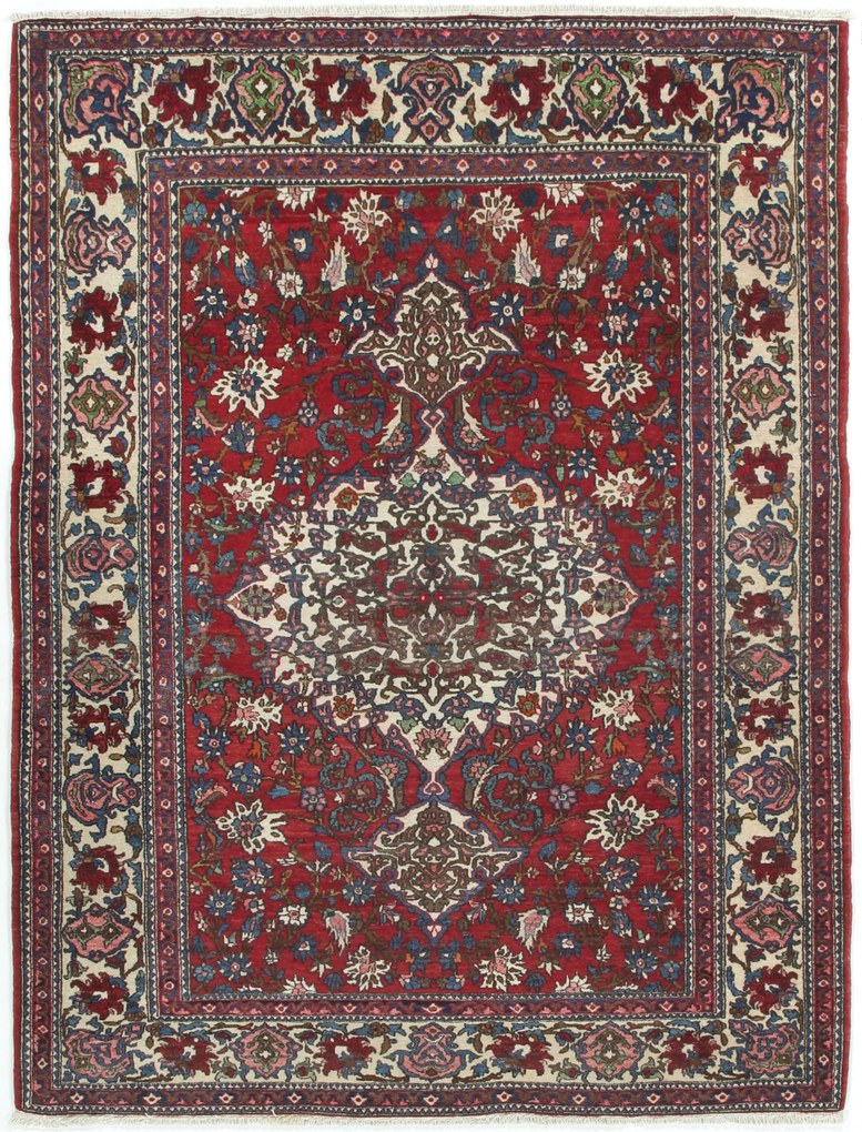 Bakhtiar Tappeto 150 x 200 (Iran) Annodato A Mano
