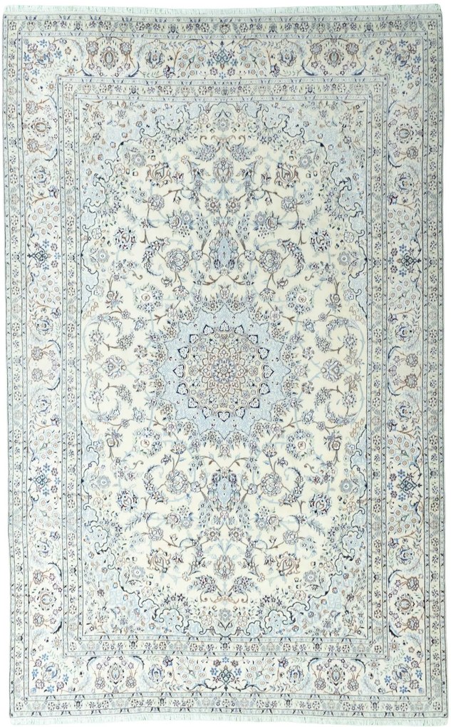 Nain Tappeto persiano 240 x 380 Beige (Iran) Annodato A Mano