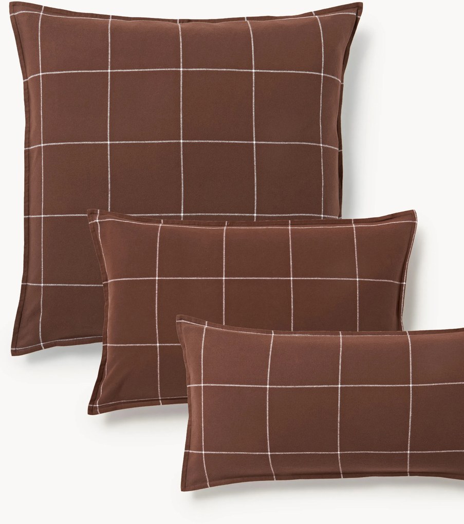 Federa reversibile in flanella Noelle