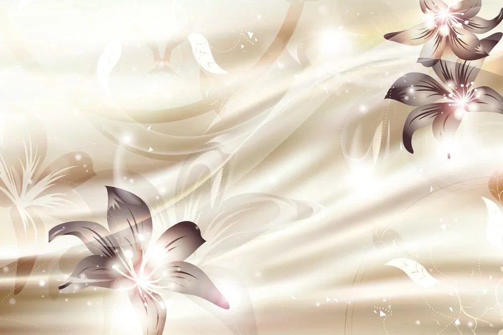 Carta da parati – Piacere in fiore