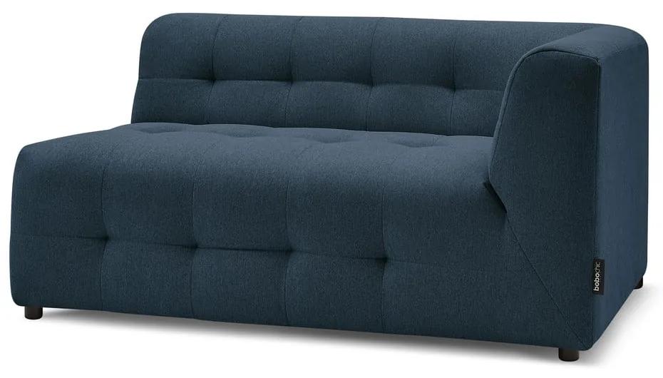 Modulo divano blu scuro (angolo destro) Kleber - Bobochic Paris