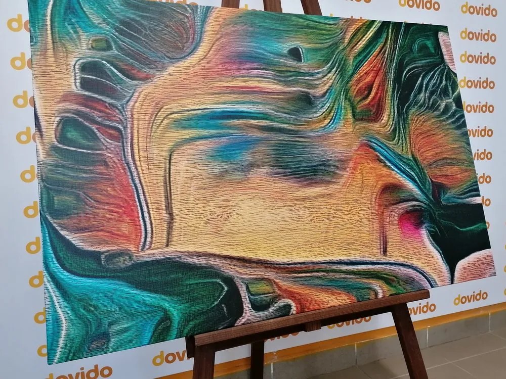 Stampa su tela – Astrazione psichedelica