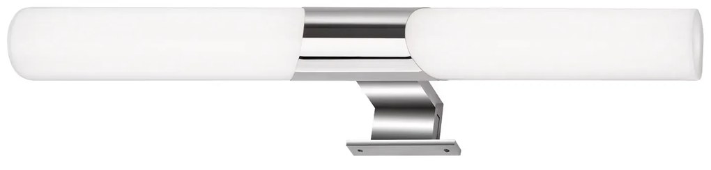 Applique Moderno Klak Metallo Cromo Led 12W Ip44