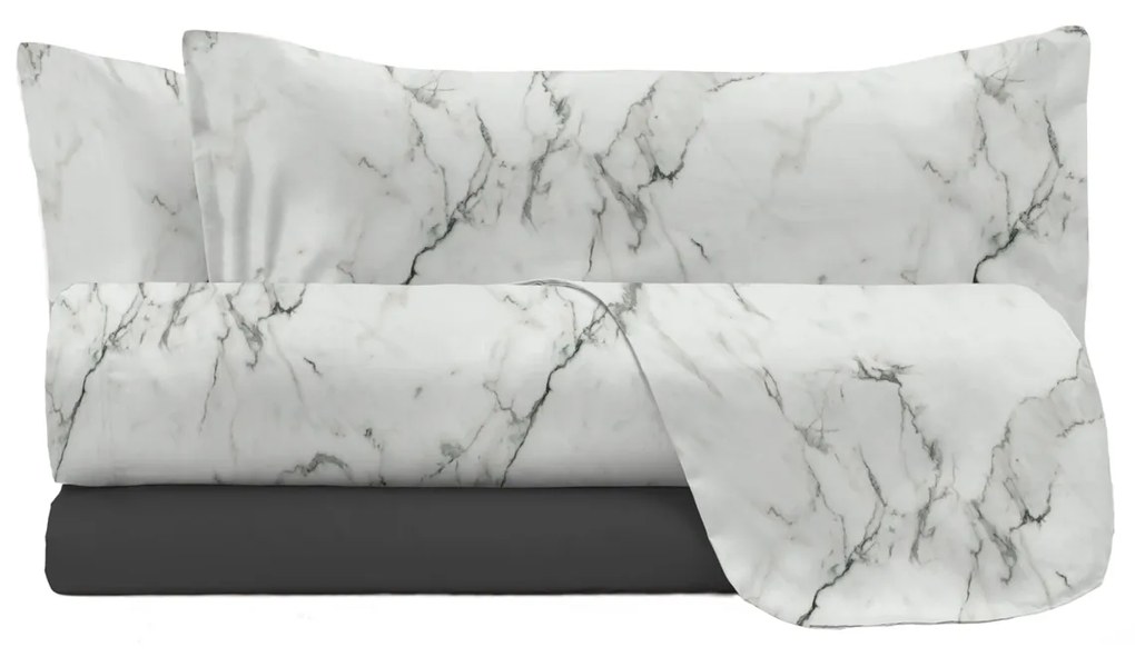 Completo letto matrimoniale marmo Marble Datex