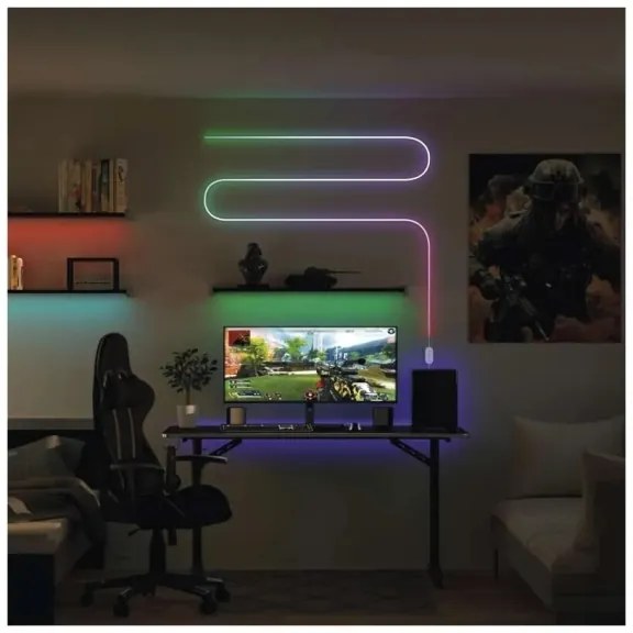 RGBIC Striscia LED dimmerabile GoSmart LED/33W/230V 5 m Wi-Fi Tuya