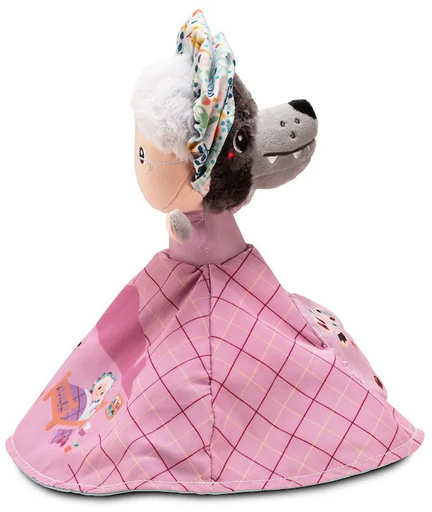 Lilliputiens - Pupazzo da racconto reversibile - Cappuccetto Rosso