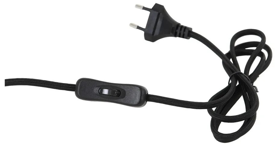 Lampada da tavolo nera (altezza 50,5 cm) Rakel - Light &amp; Living