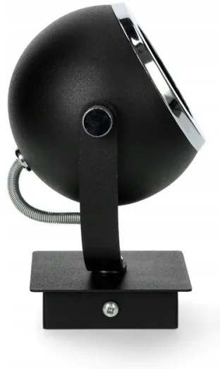 Argon 3638 - Faretto da parete KOS 1xGU10/5W/230V nero/cromo