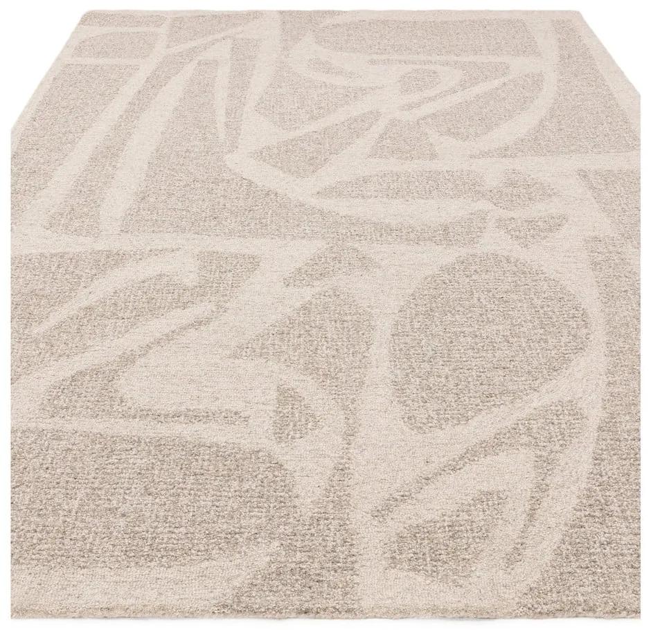 Tappeto in lana color crema tessuto a mano 160x230 cm Loxley - Asiatic Carpets