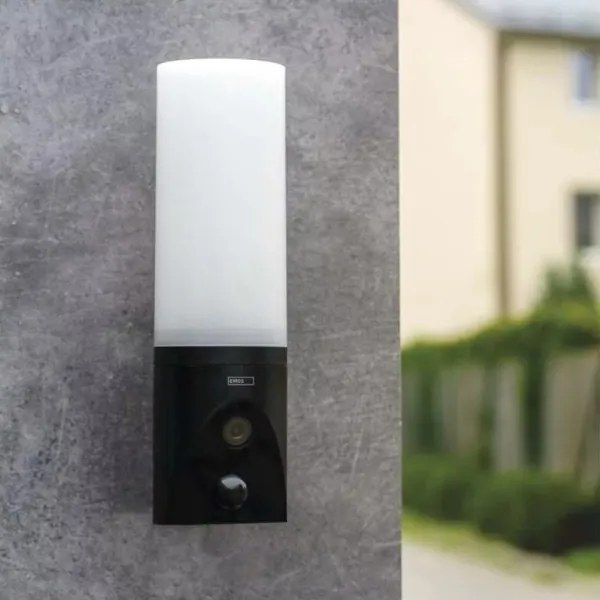 Telecamera esterna smart LED GoSmart 12W 230V IP65 Wi-Fi Tuya nera