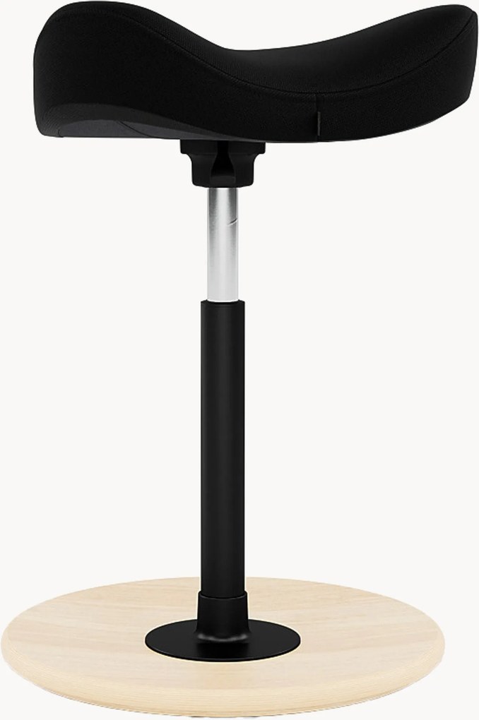Sgabello da ufficio ergonomico imbottito Move, regolabile in altezza