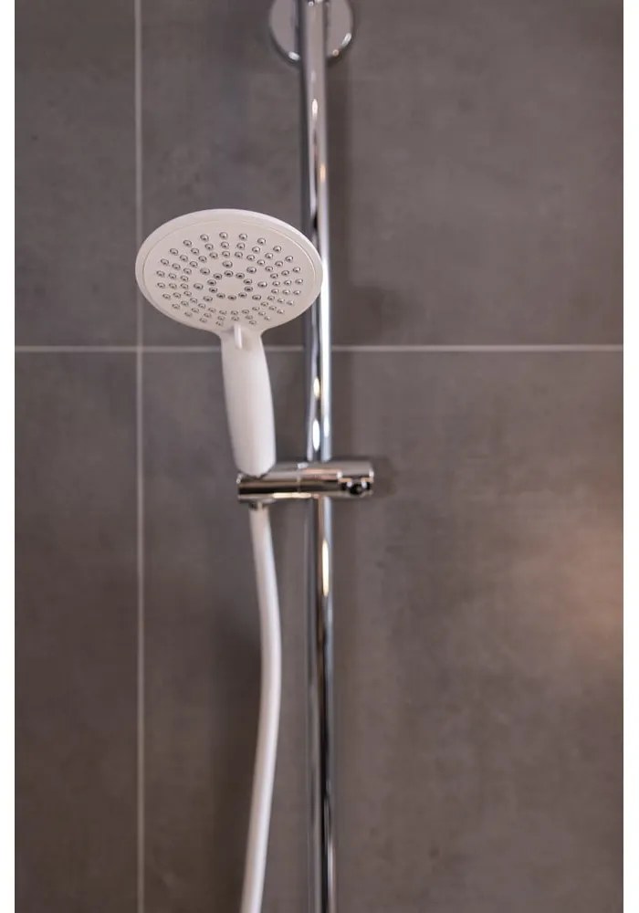 Tubo doccia bianco opaco, lunghezza 175 cm - Wenko