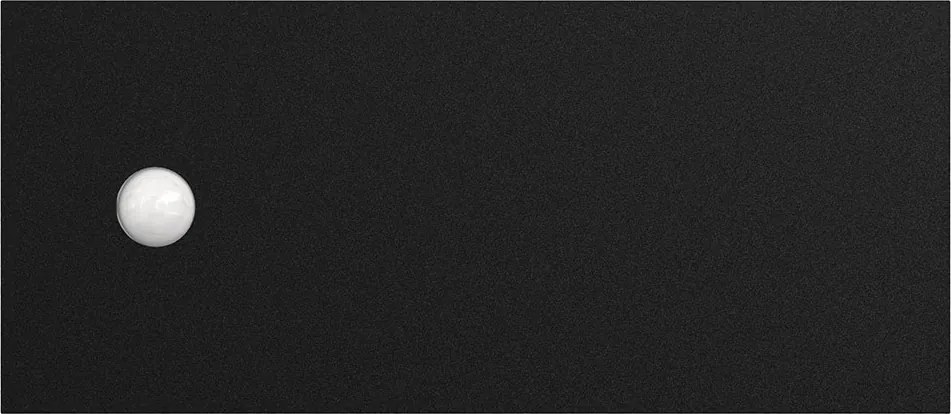 Applique BAND con Sensore Movimento E27 per esterno IP65 - Nera