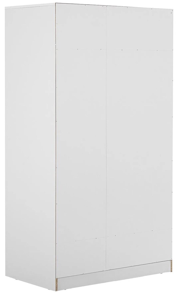 Armadio a 2 ante bianco 180 cm BREMEN Beliani