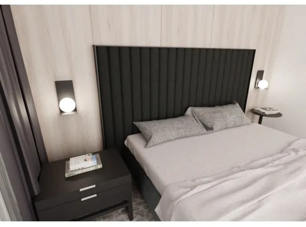 Applique FORM 1xE14/10W/230V nero