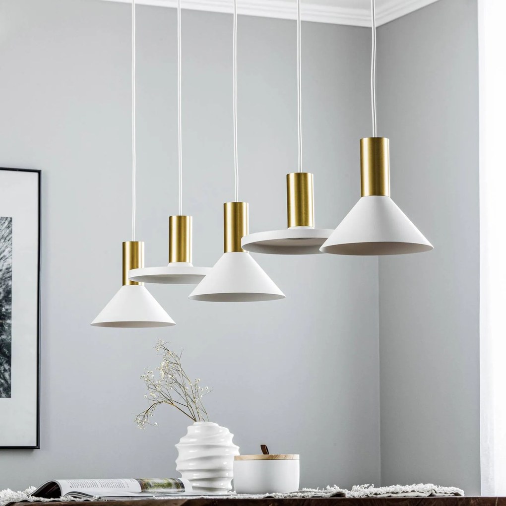 Lampada a sospensione Hermanos V Nowodvorski Lighting, dimmerabile, Ottone / Oro, Soggiorno / Sala da pranzo, Metallo, Moderno, Lampada a sospensione
