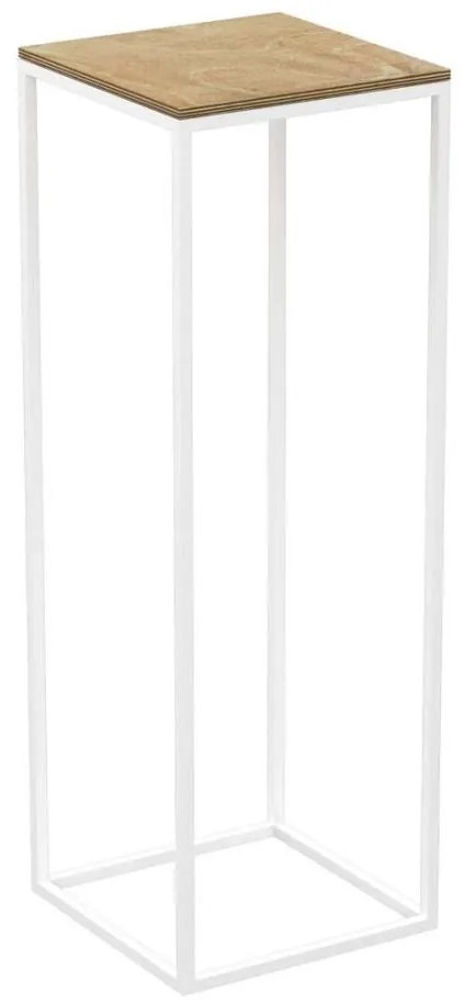 Portafiori 70x24 cm bianco