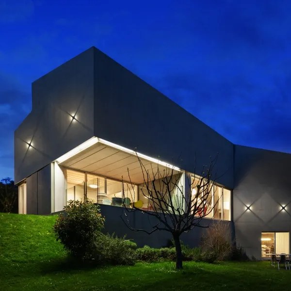 Redo 90500 -Applique a LED da esterno MILESTONE 4xLED/3W/230V IP54 antracite