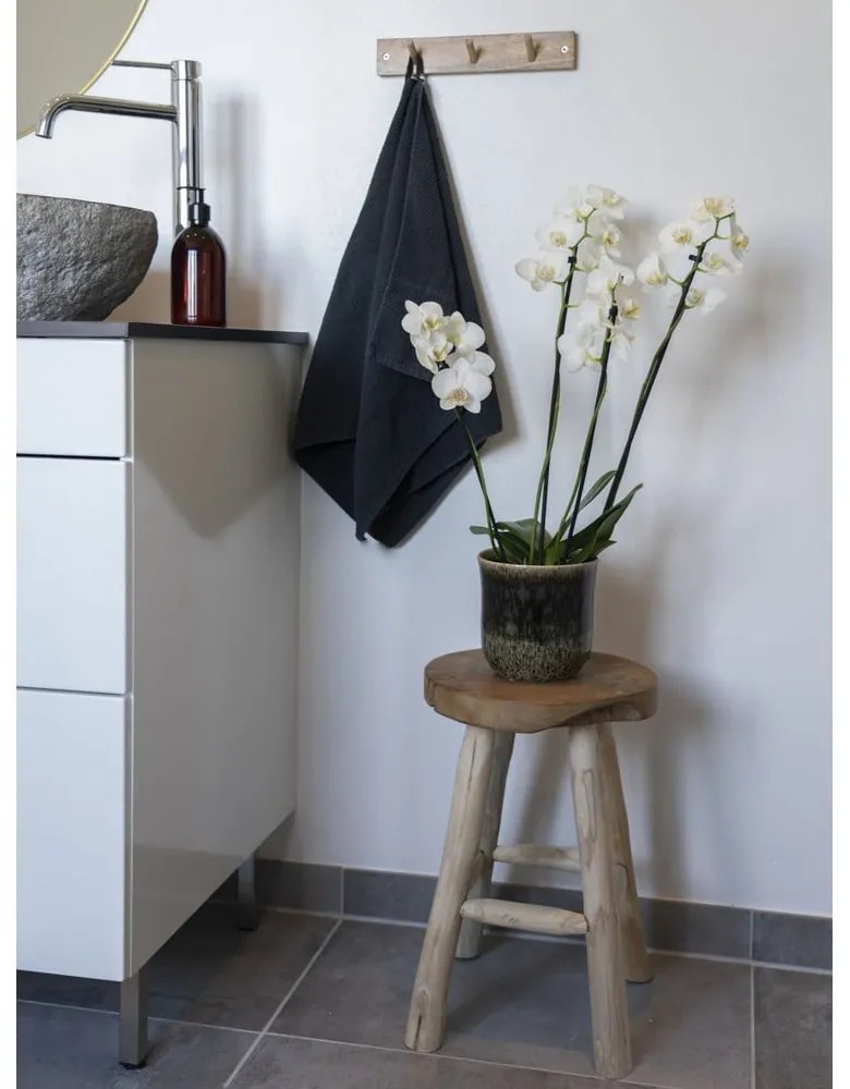 Sgabello in teak con 4 gambe , ø 30 cm Badia - House Nordic