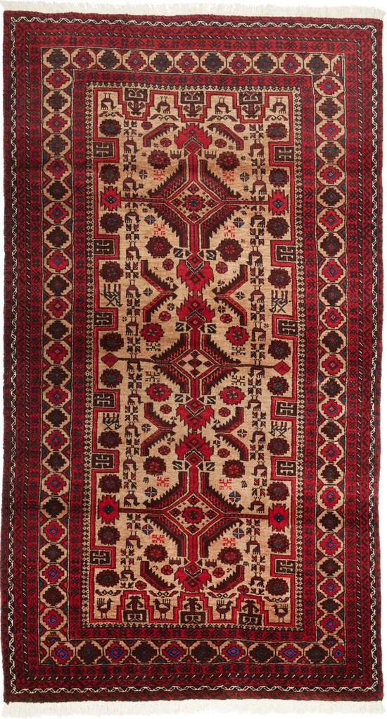 Tappeto persiano 180 x 100 (Iran) Annodato A Mano