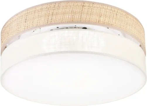 Plafoniera LED SIRJA BOHO LED/36W/230V Ø 45 cm beige/crema