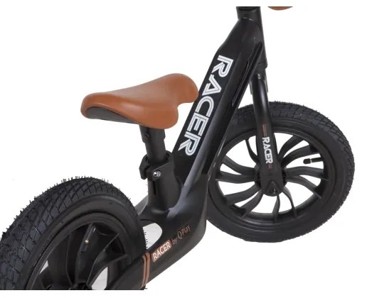 QPlay - Bicicletta senza pedali RACER AIR nero/marrone