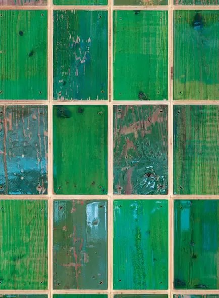 NLXL Carta da parati Waste Tiles - Green