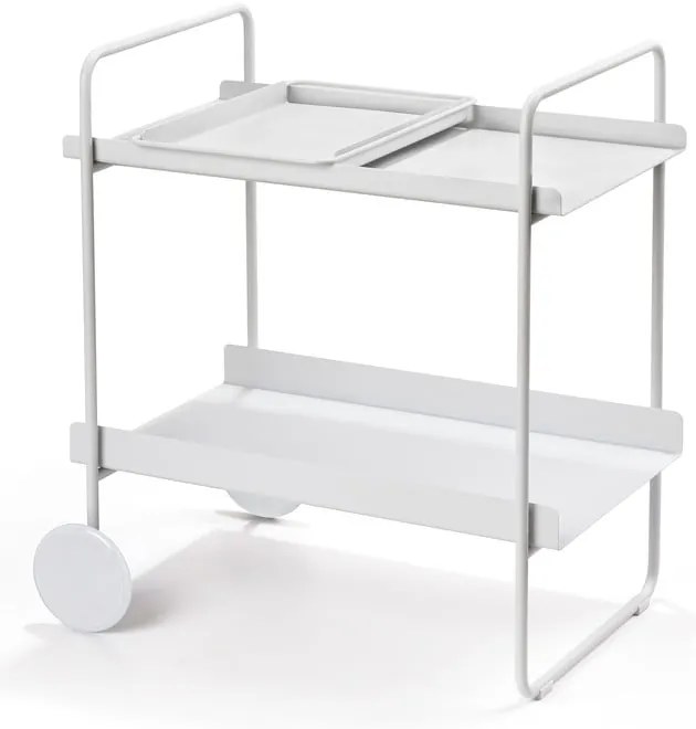 Tavolo da portata in metallo su ruote 40,5x61 cm A-Cocktail - Zone