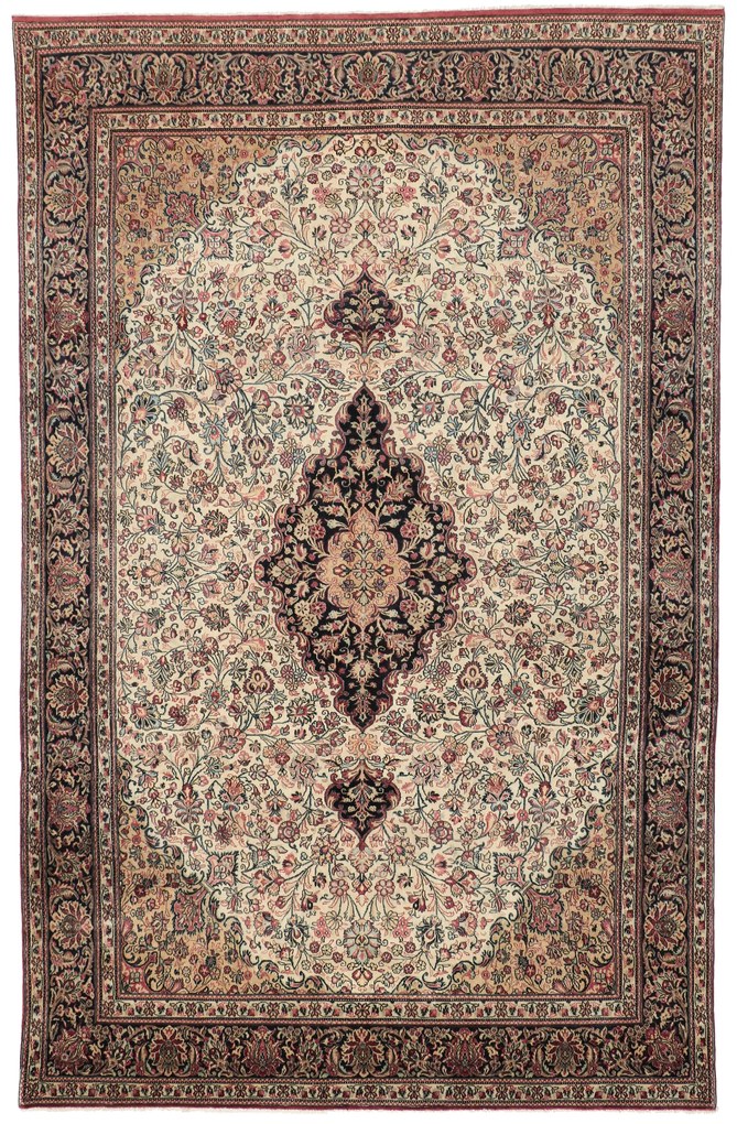 Ghom Tappeto 310x200 (Iran) Annodato A Mano