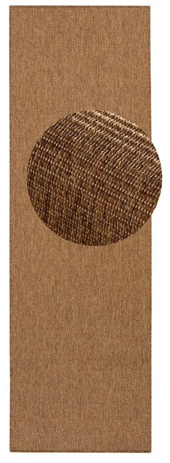 Passatoia da interno ed esterno marrone 80x350 cm Nature – Hanse Home