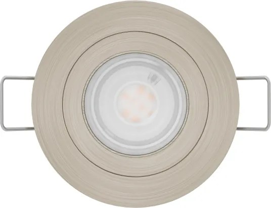 Eglo 902252 - Faretto LED da incasso per bagno BARRANCO 1xGU10/4,5W/230V IP44 finitura cromata