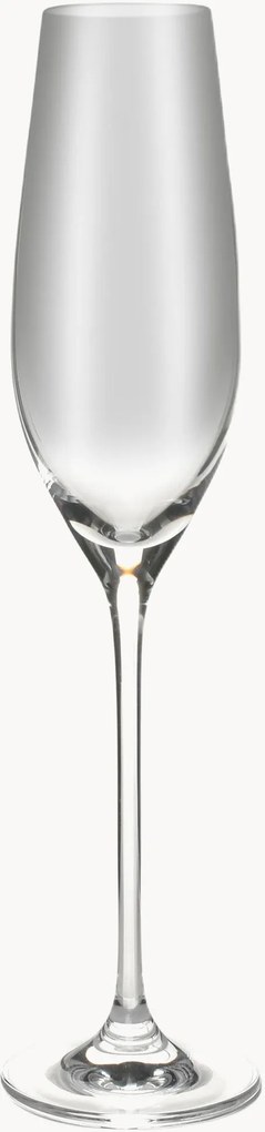 Set di 6 flute da champagne in cristallo Cuvee