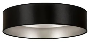 Duolla - Plafoniera LED ROLLER LED/24W/230V diametro 45 cm nero/argento