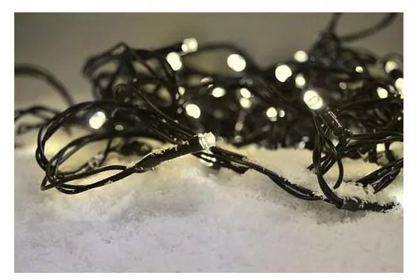 Solight 1V110-WW - Catena LED da esterno natalizia 50xLED/8 funzioni 8m IP44 bianco caldo