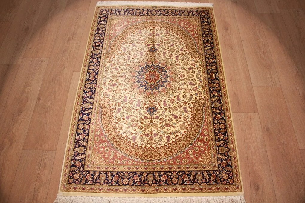 Ghom Tappeto persiano 150 x 100 (Iran) Annodato A Mano