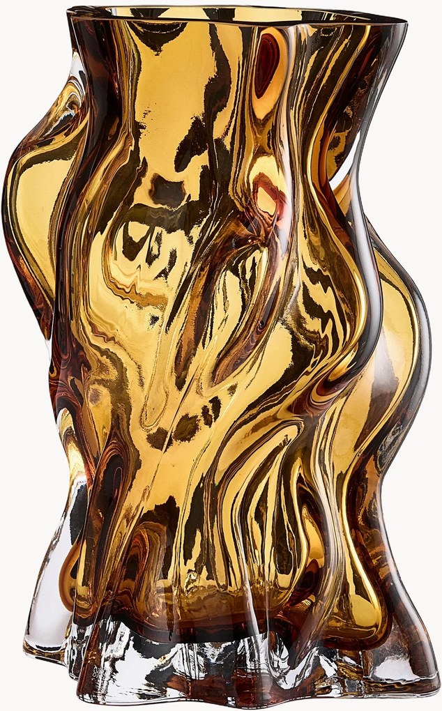 Vaso in vetro soffiato Vena, alt. 29 cm