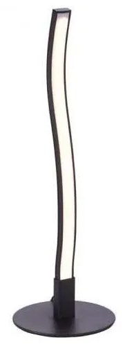 Leuchten Direkt 15128-18 - Lampada da tavolo LED WAWE LED/3W/230V nera