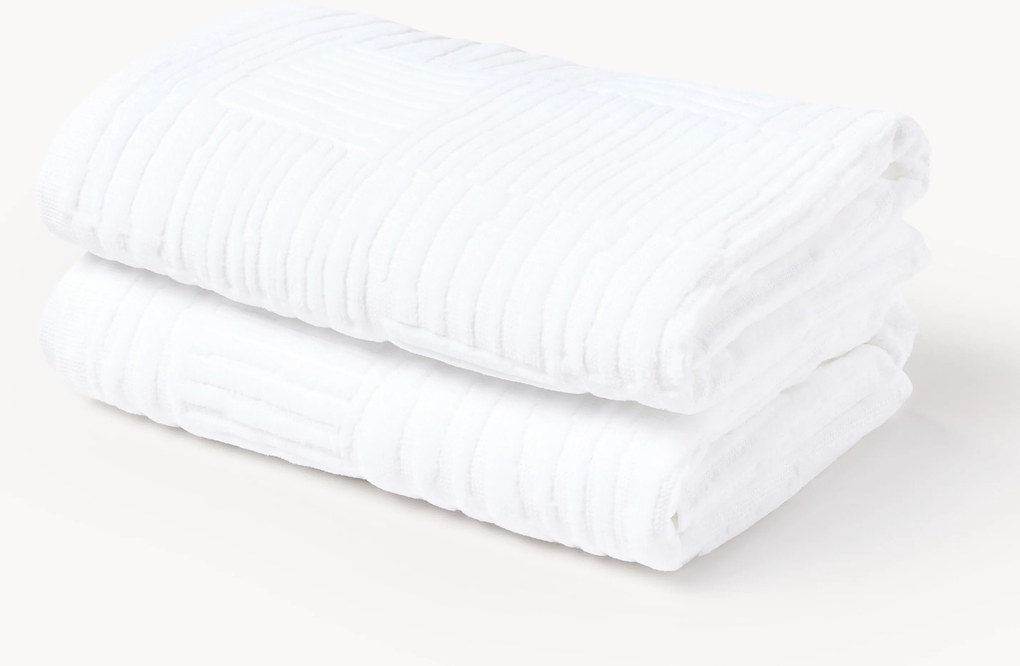 Asciugamano in velluto Petra, varie misure