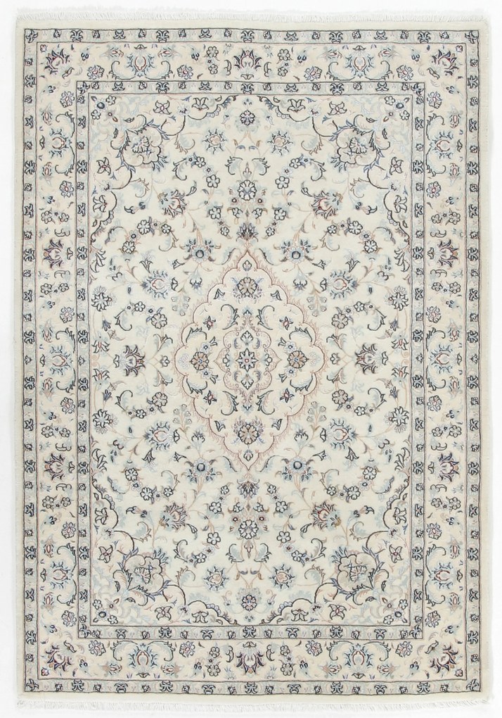 Nain Tappeto persiano 110x160 (Iran) Annodato A Mano