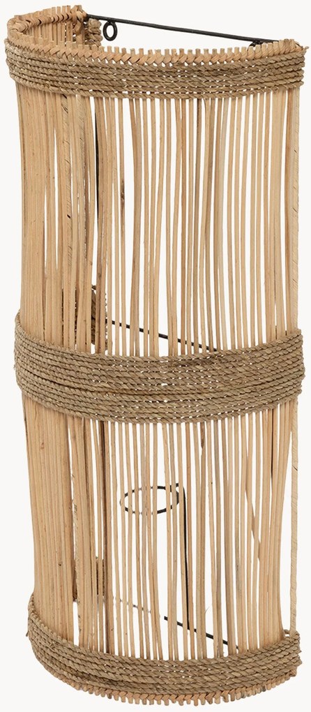 Lampada da parete in rattan tessuto a mano Jalal