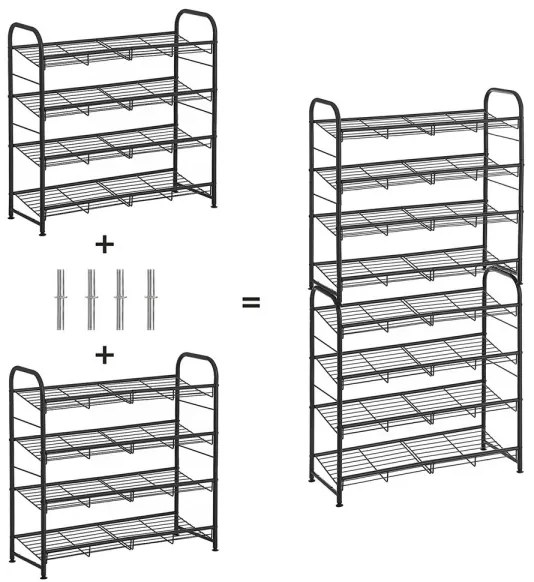 Scarpiera ALVORO nera