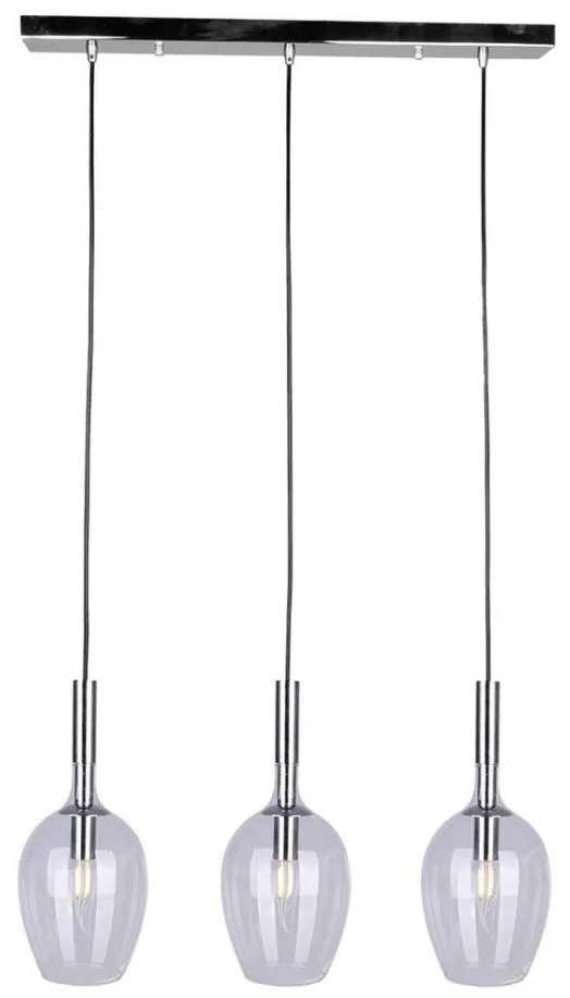 Lampadario su filo TANGO 3xE14/40W/230V chiaro