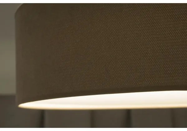 Duolla - Lampada LED da soffitto CORTINA LED/26W/230V Ø45 cm 4000K marrone