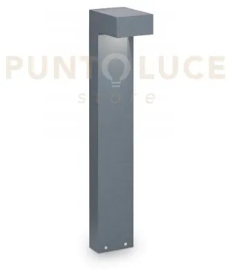 Sirio paletto ip65 h.60cm 1 luce attacco gx53 antracite