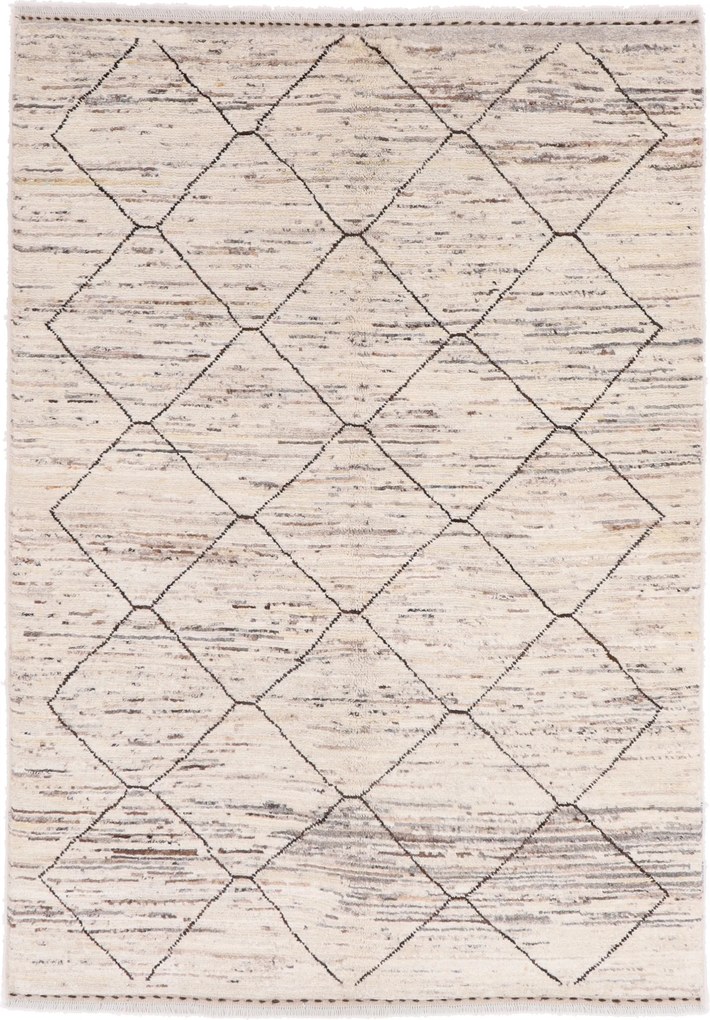 Berber Tappeto 210x150 (Afghanistan) Annodato A Mano