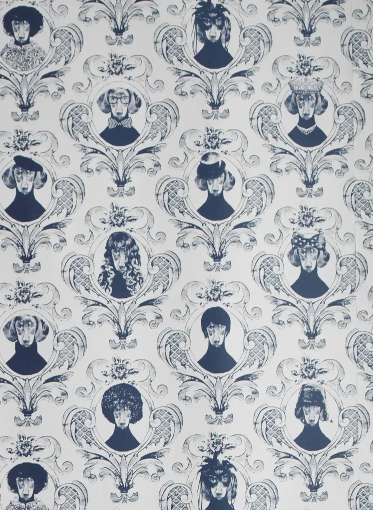 Studio Lisa Bengtsson Carta da parati Tillsammans - Blue